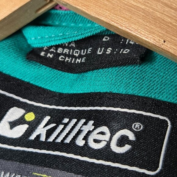 Killtech Two Tone Windbreaker Jacket Girls Waterproof Breathable Hooded 10 - Picture 8 of 10